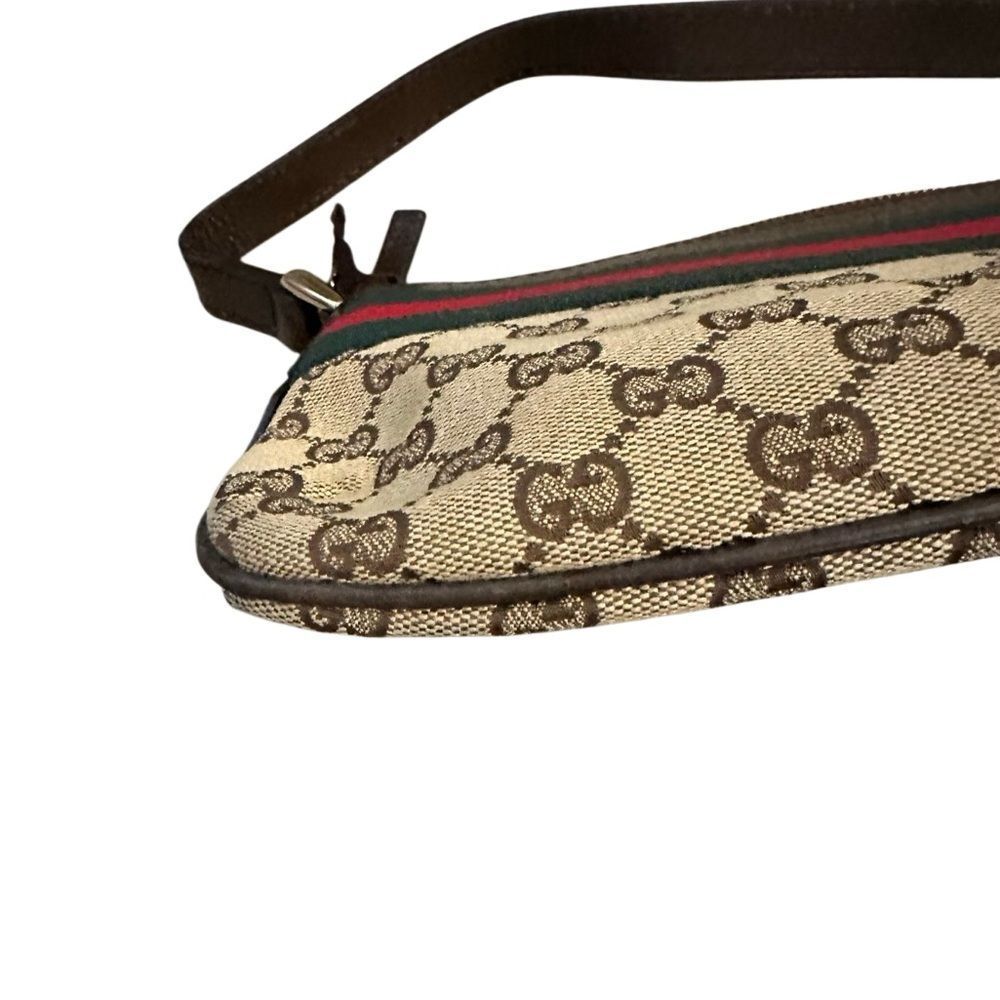 Gucci Beige and Brown mini  Bag with Red and Green Accents - Picture 6 of 13